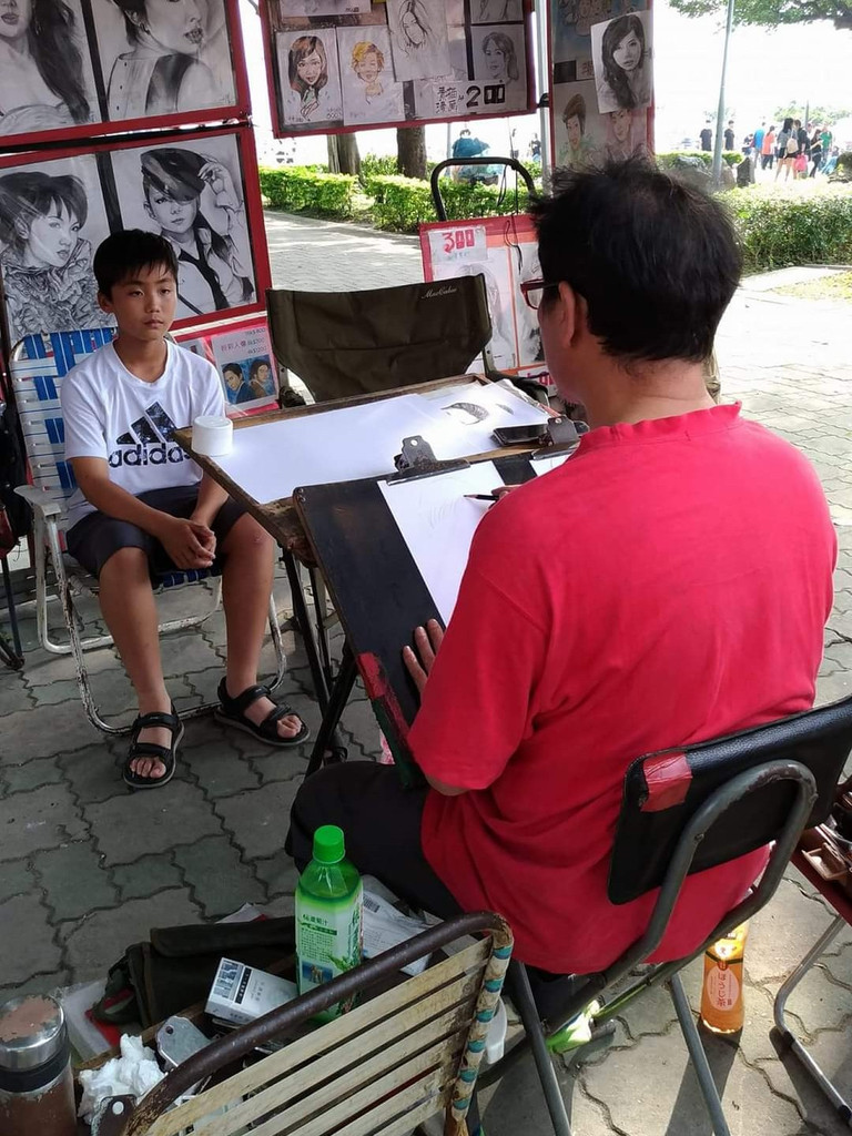 街頭藝人日常