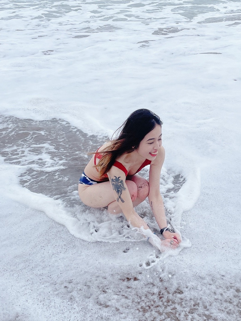 海邊玩水水💦
